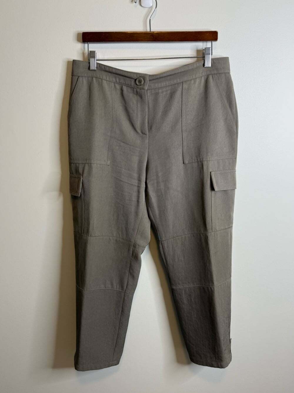 Judith and Charles cargo pants dress trousers size 10 brown